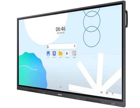 Monitor 65" WA65D Interativo Android 13 Samsung 4K, Google EDLA, Touch, BT, HDMI/USB-C/USB PN: LH65WADWLGCXZA