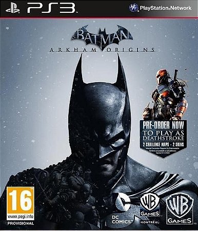 Jogo Batman: Arkham Origins - PS3 - PlayStation 3