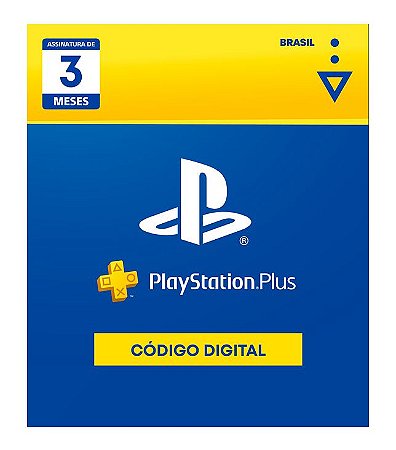 Playstation Plus 3 Meses - Código 12 Dígitos - HBGAMES