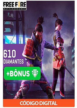 Free Fire: Quantos diamantes vem em cada Gift Card?