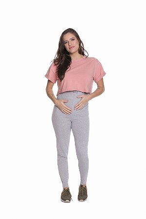 calça jogger gestante