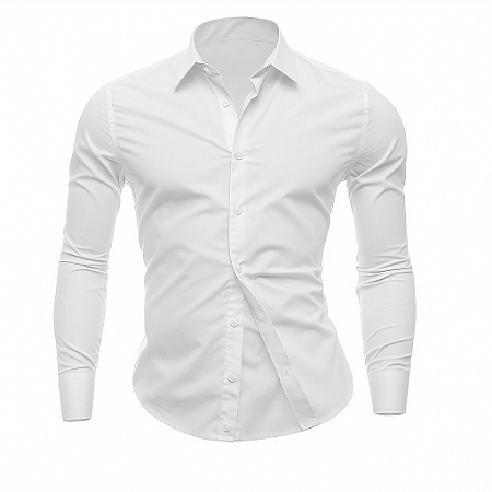 Camisa Masculina Slim fit Luxo Basic