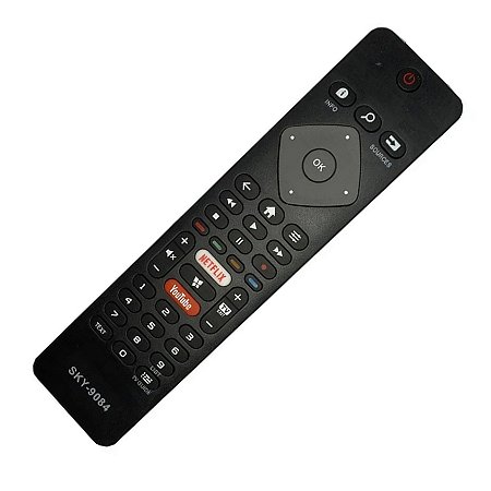 Controle Remoto Philips Smart Tv 4k - Botão Netflix Youtube