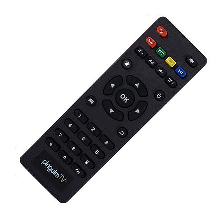 Controle Remoto Smart TV Box Pinguim TV