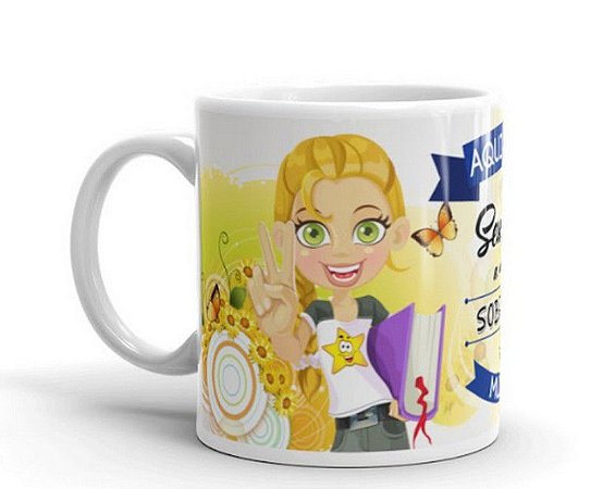 Caneca Personalizada para Sobrinha  Nome Personalizado