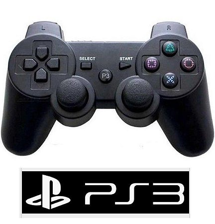Controle  Remoto Joystick Para Ps3 Playstation Sem Fio Dualvibração