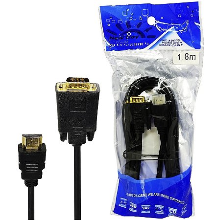 CABO HDMI + VGA 1,8 METROS (N437)