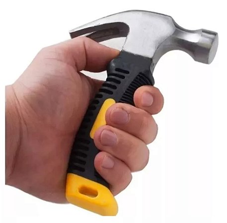 Mini Martelo  Tipo Unha   23mm Cabo Fibra Curto 330g