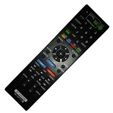 Controle Remoto Home Theater Blu-Ray Sony RM-ADP112 com Netflix
