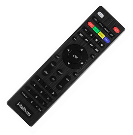 Controle Remoto para Receptor De TV Satélite SATHD RDS840 Intelbras