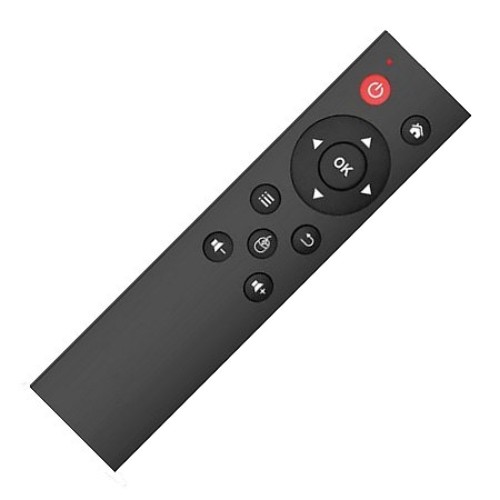 Controle Universal, para Smart TV, TV BOX, BTV, bluetooth 2.4 USB