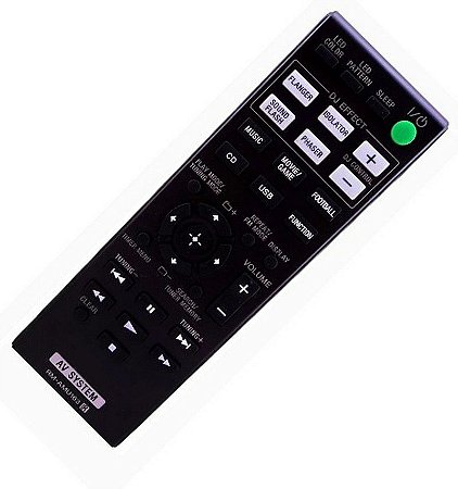 Controle Remoto Mini System Sony Genezi  RM-AMU163  / MHC GPX3 / MHC-GPX5 /MHC-GPX7 / MHC-GPX8