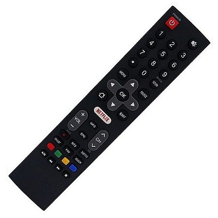 Controle remoto TV Philco 4K LED 55 Netflix PTV55 PTV55U PTV55U21 PTV55U21D PTV55U21DS