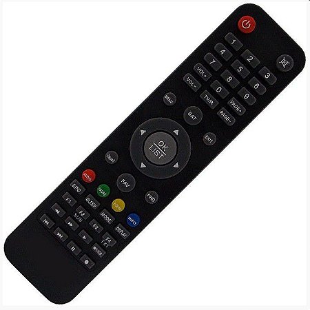 Controle Remoto para receptor  Nazabox NZ 10 HD