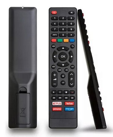 Controle Remoto Para Smart 4k Tv Philco Ptv32g52s, Botões  Netlix, Youtube, Globoplay, Prime Vídeo