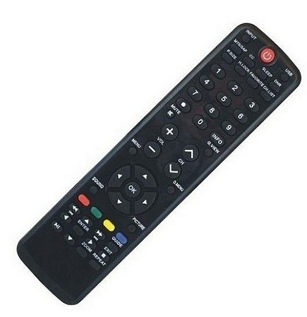 Controle Remoto Tv Lcd H-buster  Hbtv-40d02fd / Hbtv-32do3hd
