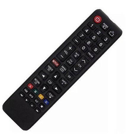 Controle Remoto Tv Samsung Smart 3d Netflix