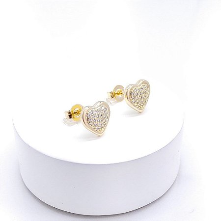 BRINCO CORAÇÃO CRAVEJADO