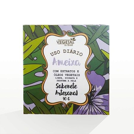 Sabonete Artesanal de Ameixa 90g - Vegetal do Brasil