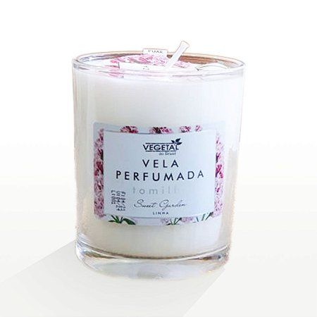 Vela Perfumada de Tomilho 165g- Vegetal do Brasil