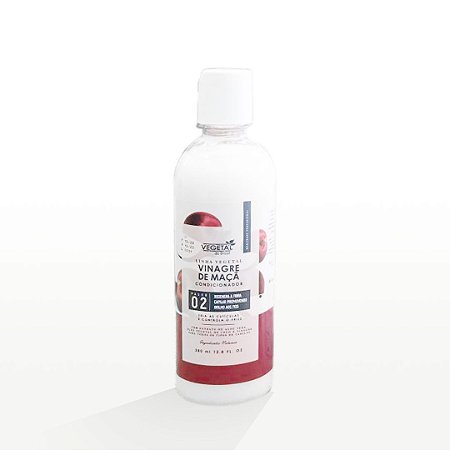 Condicionador Vinagre de Maçã 380ml - Vegetal do Brasil