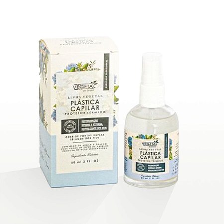 Plástica Capilar Protetor Térmico 60ml - Vegetal do Brasil