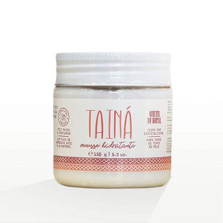 Mousse Hidratante Tainá 150g - Vegetal do Brasil