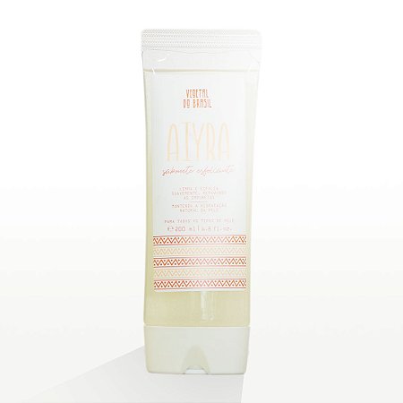 Sabonete Esfoliante Líquido Aiyra 200ml - Vegetal do Brasil