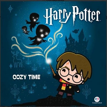 Livro de Colorir Harry Potter capa mole cozy time