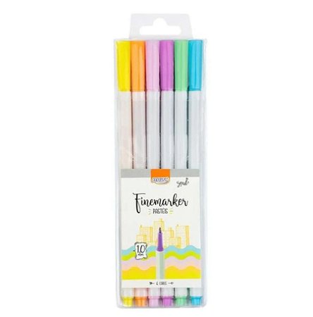 Canetinha Fine Maker Tons Pastel 1.0MM