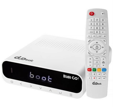 A Receptor Duosat Blade Go lançamento