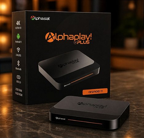 Alphaplay Plus Android 11 Lançamento 2026
