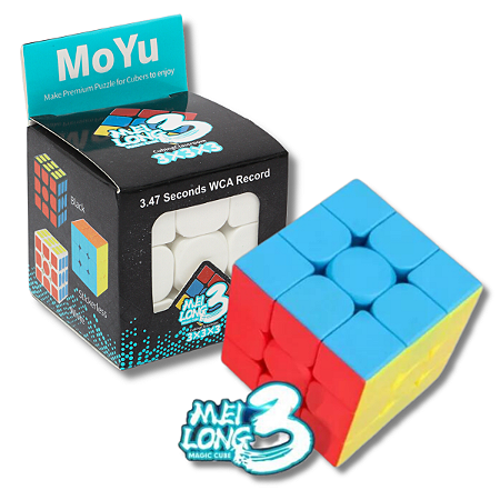 Cubo Mágico Original Profissional Giro Rápido 3x3x3 Moyu - Miko Toys