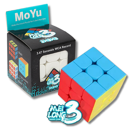 Cubo Mágico Profissional 3x3x3 Rápido Movimento RAPIDO Original - Online - Cubo  Mágico - Magazine Luiza