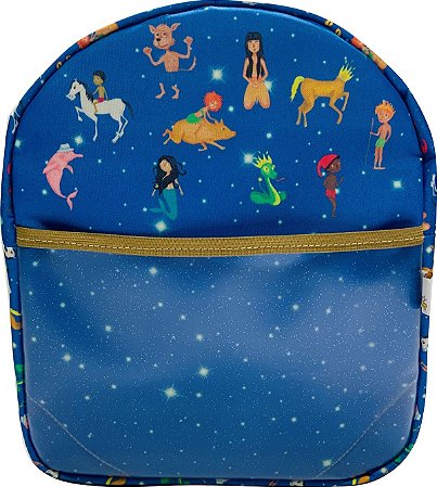 Mochila infantil temática interativa Crili - Coleção Folclore Brasileiro