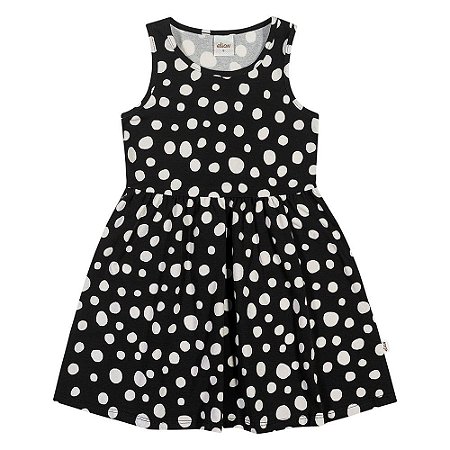Vestido Poá Infantil Elian