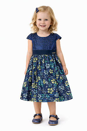 Vestido Marisol Princess Azul