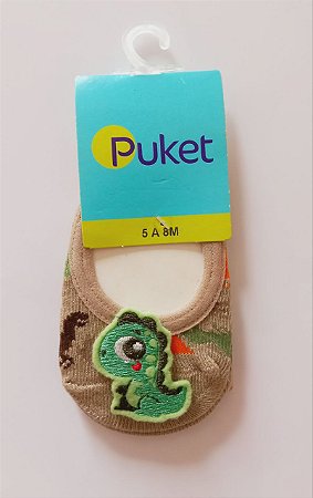 Meia Bebê Puket Menino 5 a 8 meses