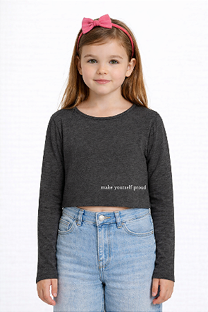 Blusa Feminina Juvenil Beats em Malha Viscose
