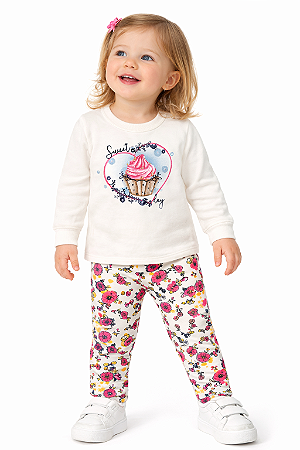 Conjunto Infantil Feminino Elian