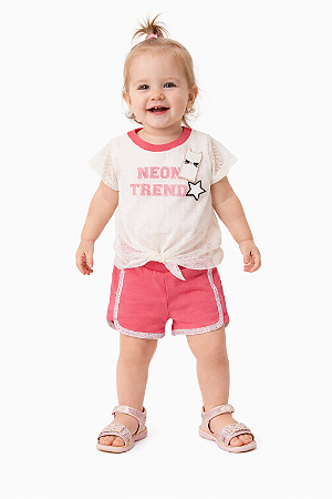 Conjunto Infantil Menina Angerô