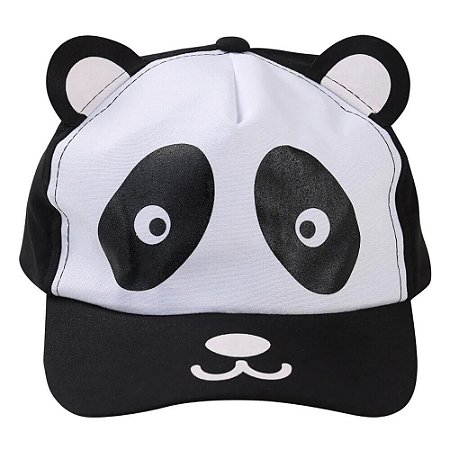 Boné Infantil Bichinhos – Panda 🐼
