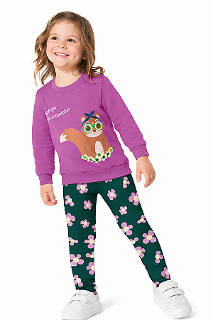 Conjunto Infantil Feminino Malwee Kids