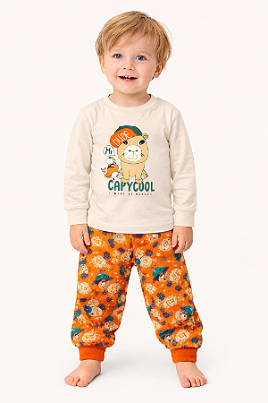 Pijama Infantil Menino 100% Algodão – Brilha no Escuro
