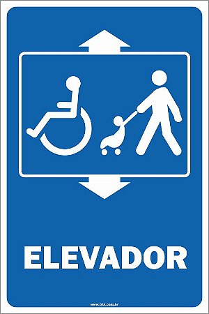 Placa de acessibilidade elevador com acessibilidade para cadeirantes