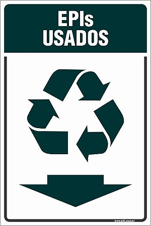 Placa de coleta de epis  usados