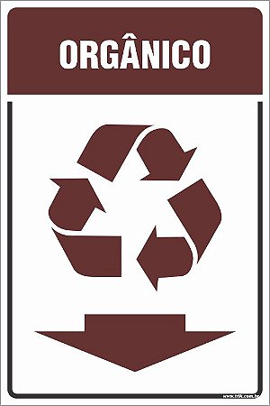 Placa de coleta de orgânico