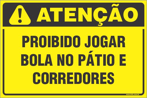 Proibido usar bola, proibido jogar