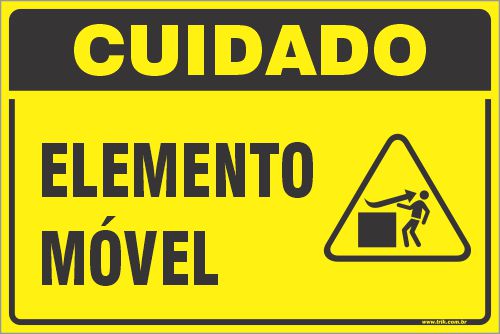 Placa de cuidado elemento móvel