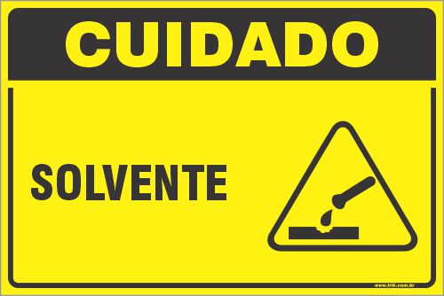 Placa de cuidado solvente
